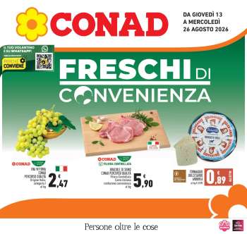 Volantino Conad - 13/8/2026 - 26/8/2026.