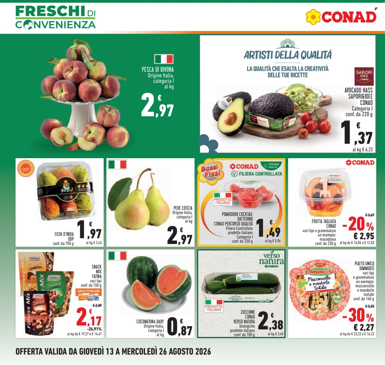Volantino Conad - 13/8/2026 - 26/8/2026. Pagina 2