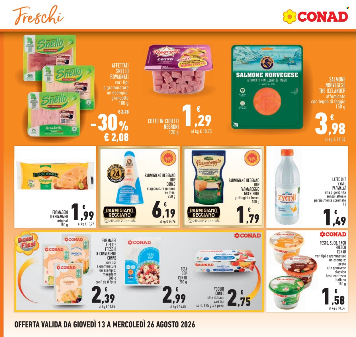 Volantino Conad - 13/8/2026 - 26/8/2026. Pagina 8
