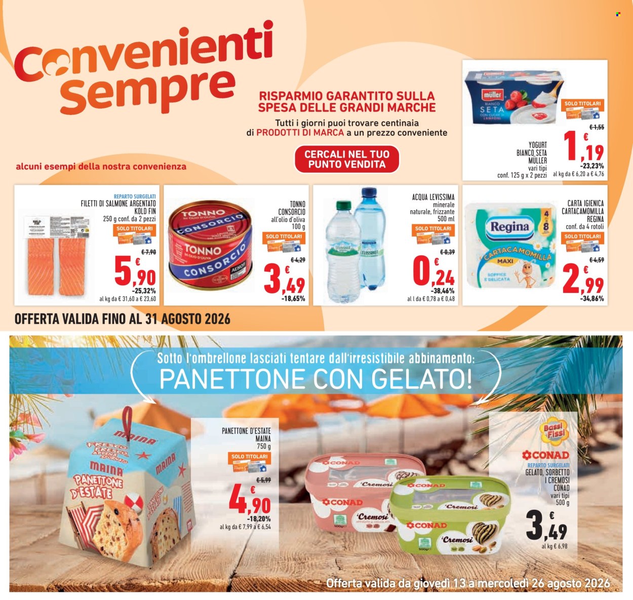 Volantino Conad - 13/8/2026 - 26/8/2026. Pagina 21