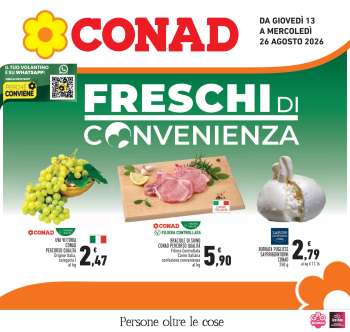 Volantino Conad - 13/8/2026 - 26/8/2026.