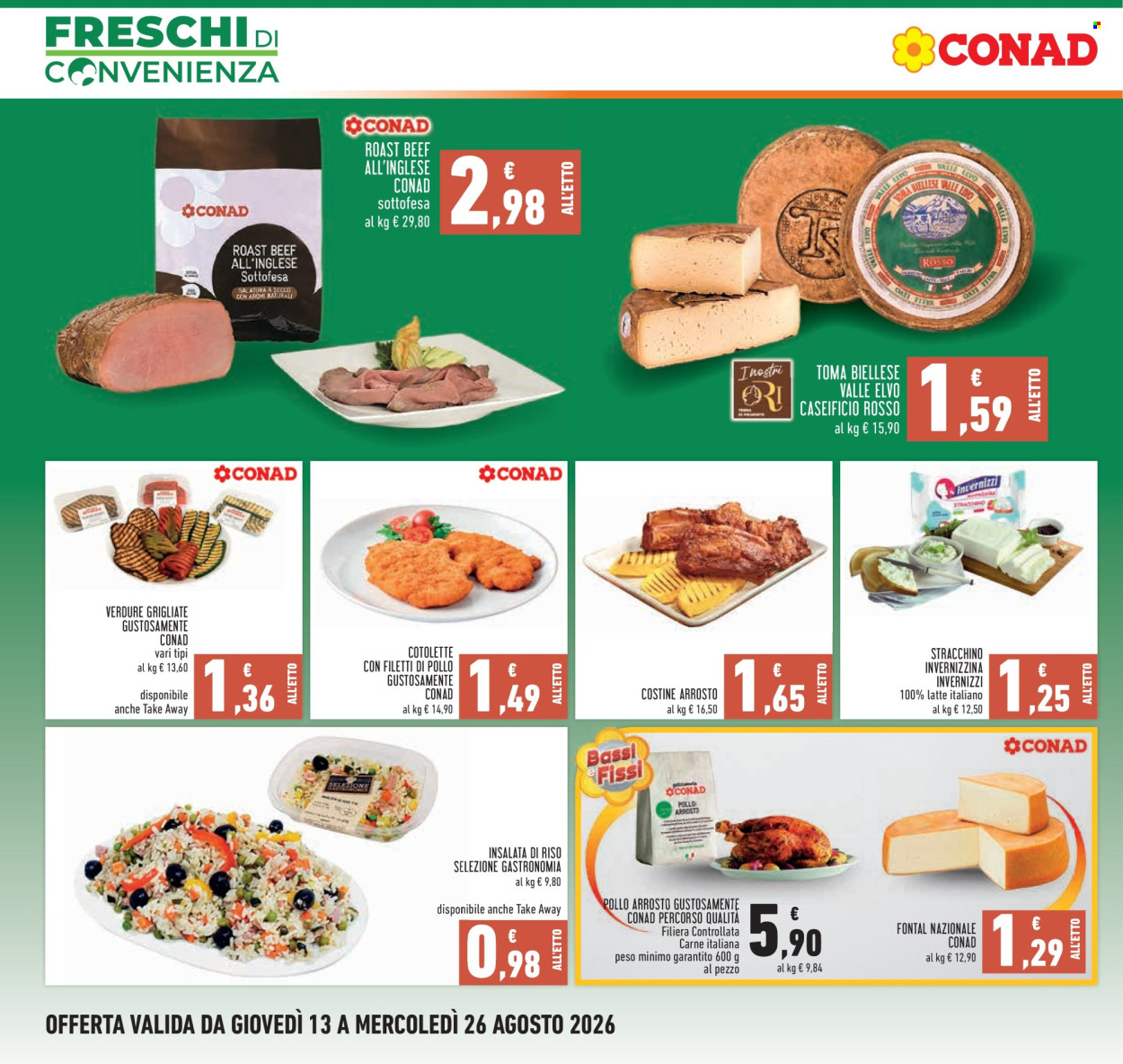 Volantino Conad - 13/8/2026 - 26/8/2026. Pagina 2