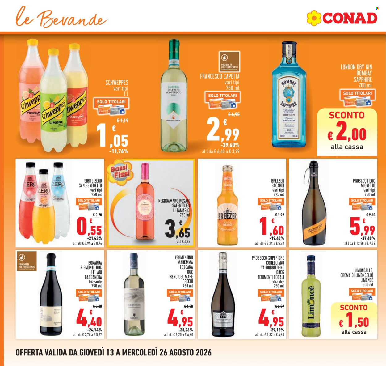 Volantino Conad - 13/8/2026 - 26/8/2026. Pagina 16
