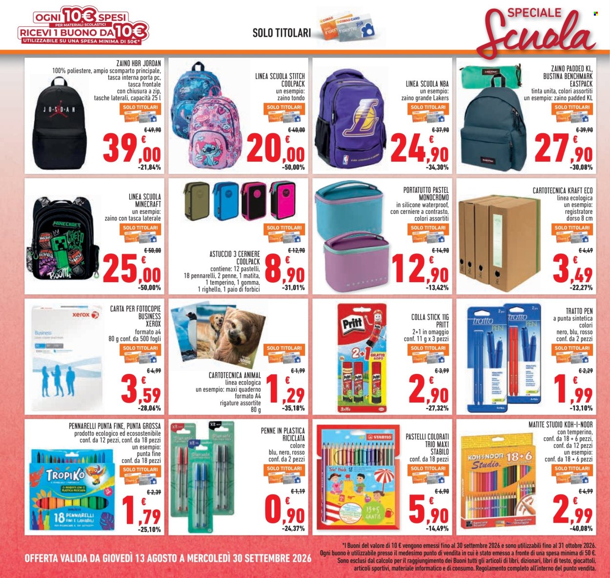 Volantino Conad - 13/8/2026 - 26/8/2026. Pagina 20