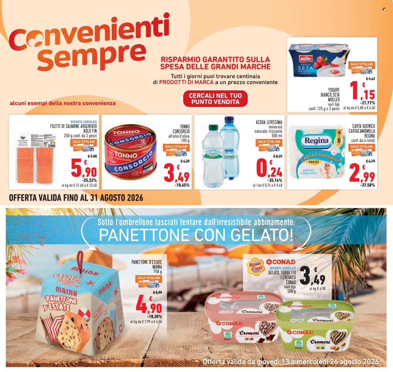 Volantino Conad - 13/8/2026 - 26/8/2026. Pagina 21