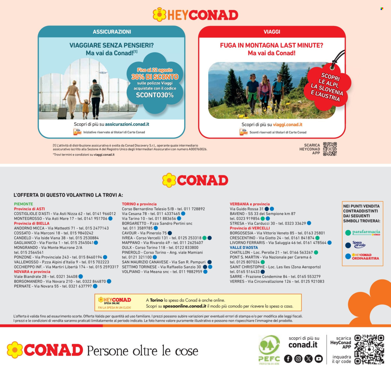 Volantino Conad - 13/8/2026 - 26/8/2026. Pagina 24