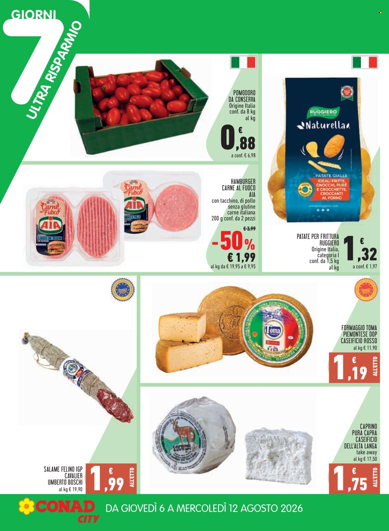 Volantino Conad - 6/8/2026 - 12/8/2026. Pagina 2