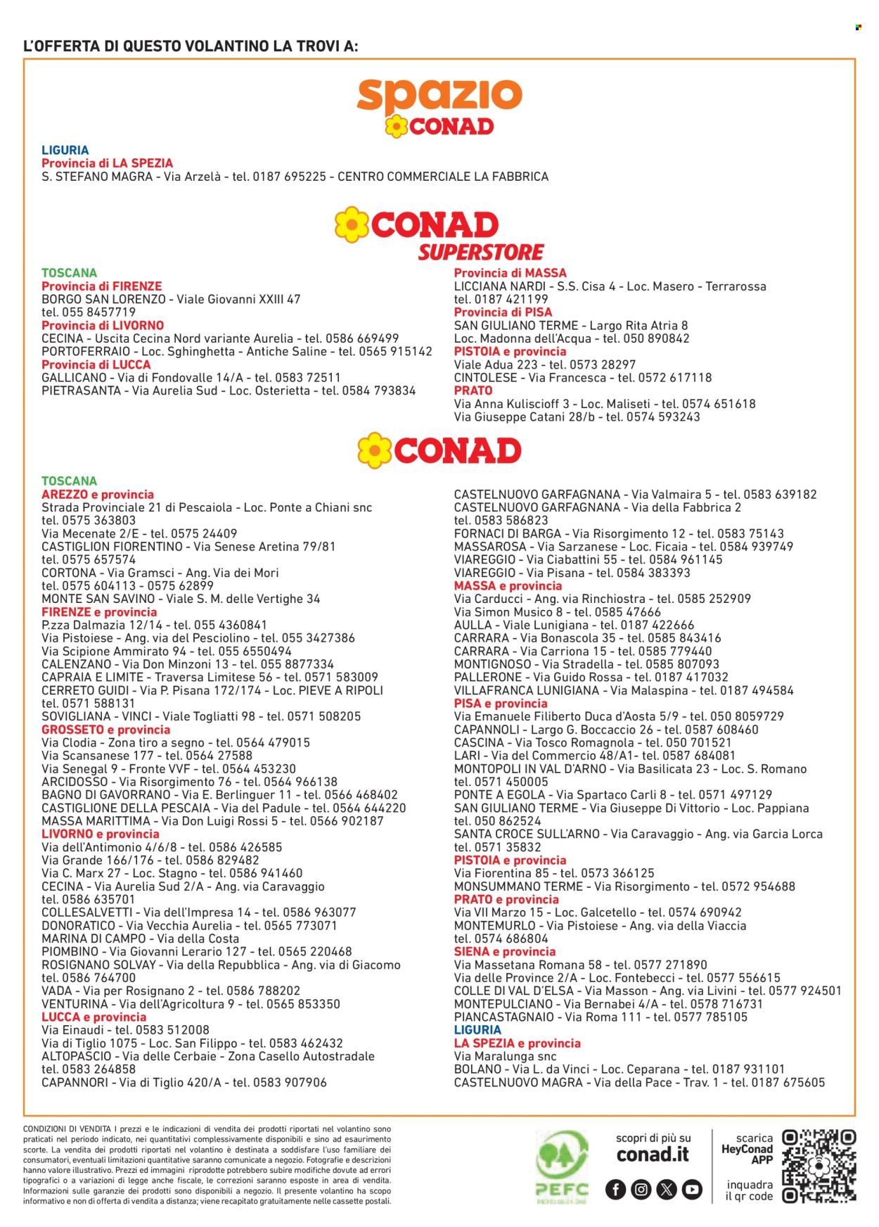 Volantino Conad - 13/8/2026 - 26/8/2026. Pagina 16