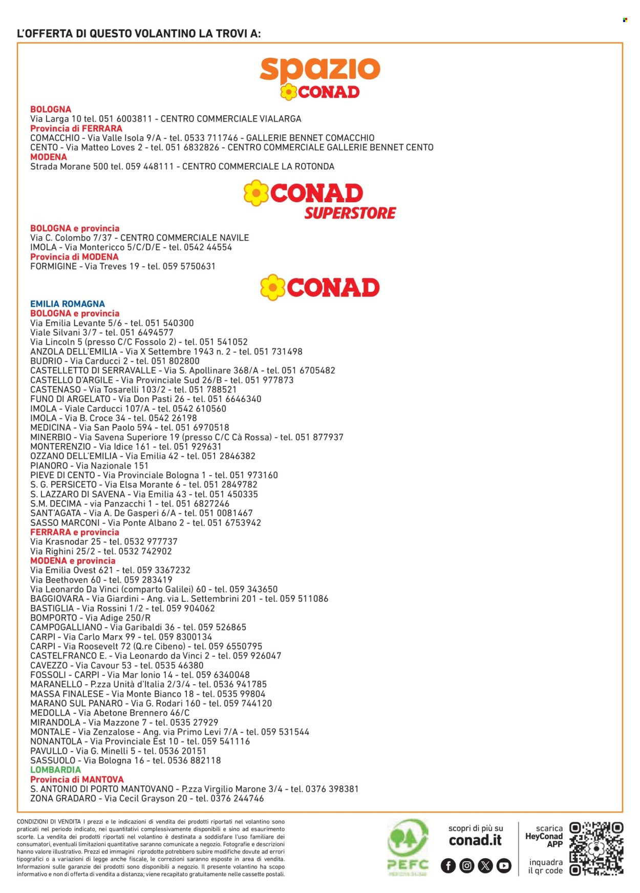 Volantino Conad - 13/8/2026 - 26/8/2026. Pagina 16