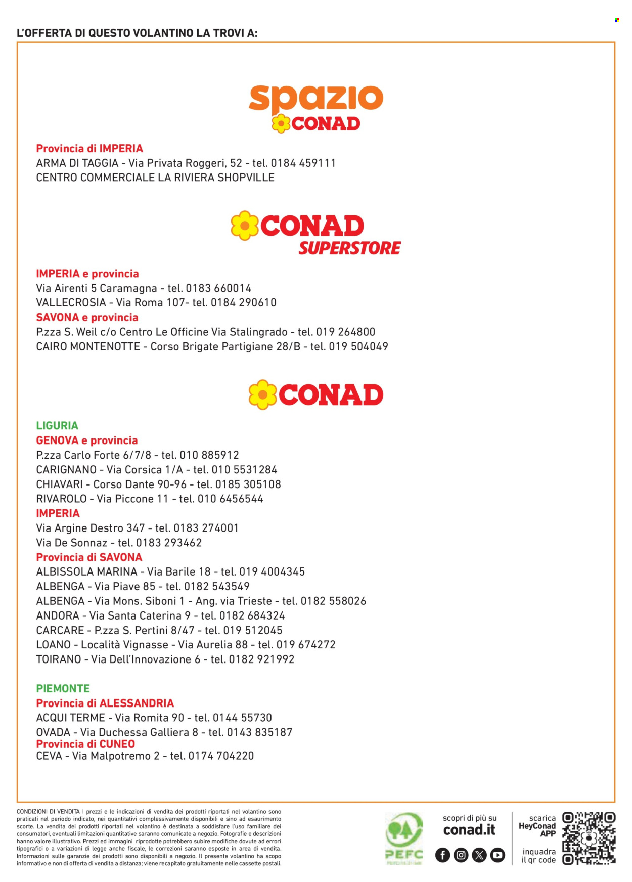 Volantino Conad - 13/8/2026 - 26/8/2026. Pagina 16