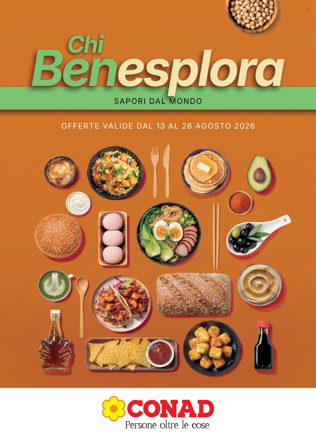 Volantino Conad - 13/8/2026 - 26/8/2026. Pagina 1