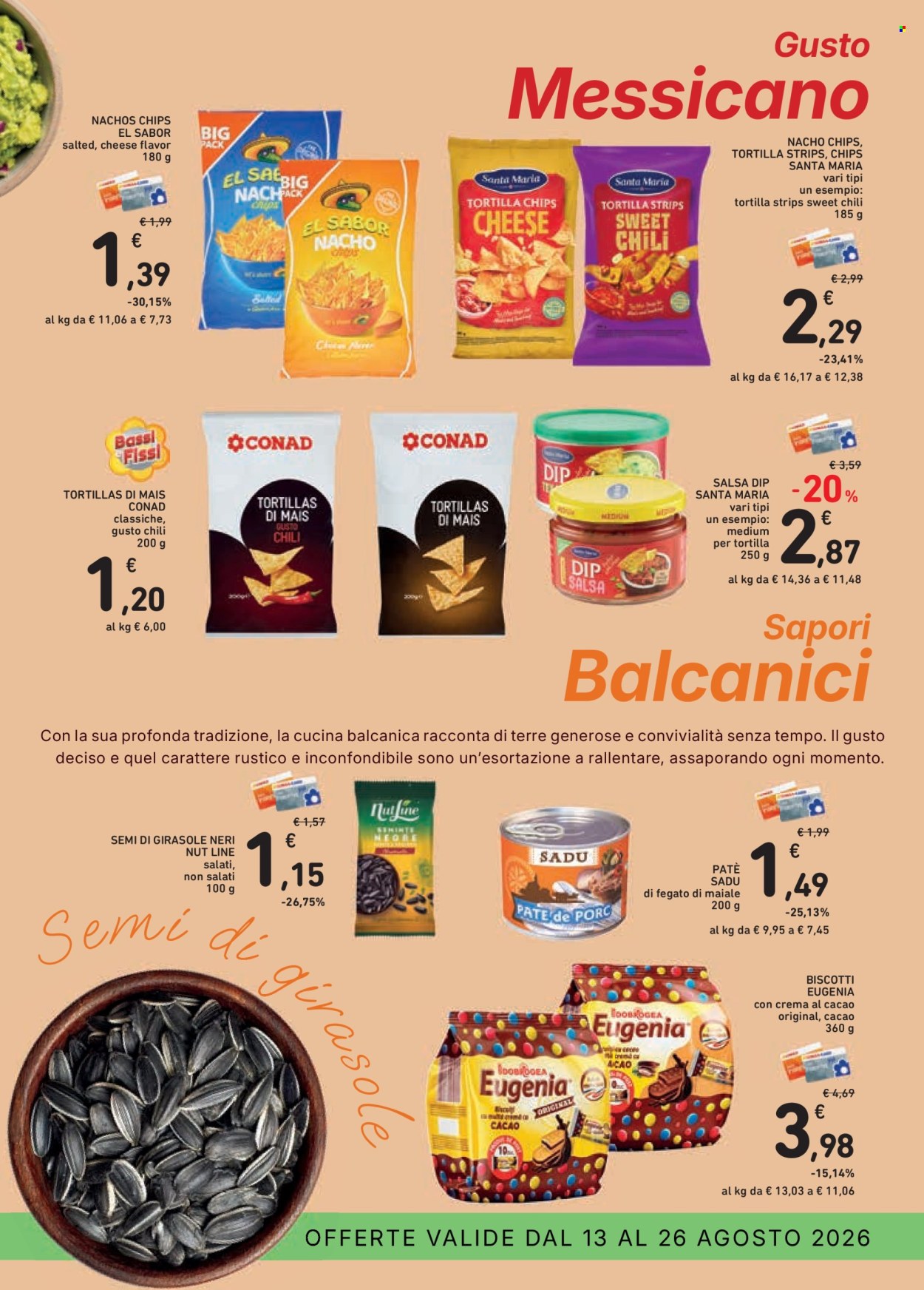 Volantino Conad - 13/8/2026 - 26/8/2026. Pagina 11