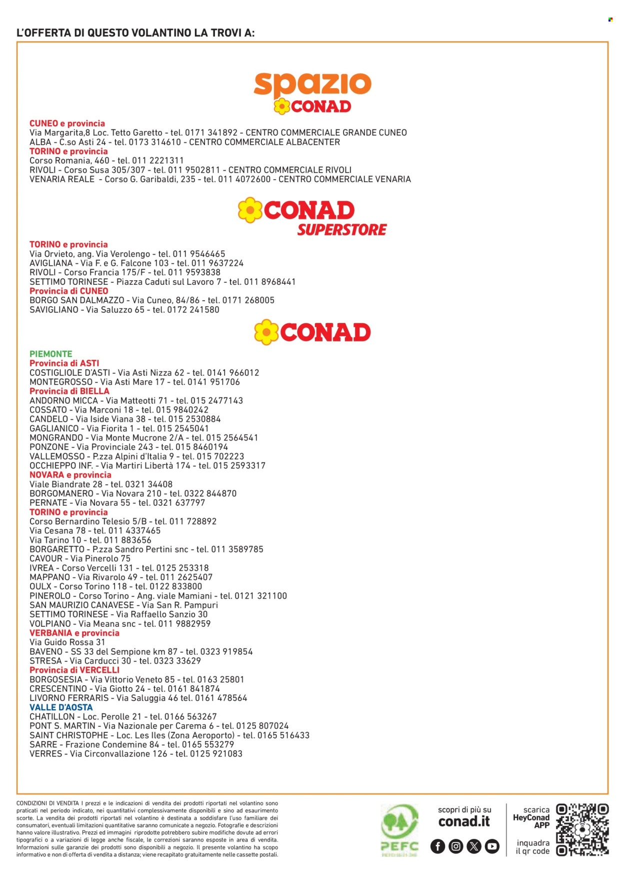 Volantino Conad - 13/8/2026 - 26/8/2026. Pagina 16