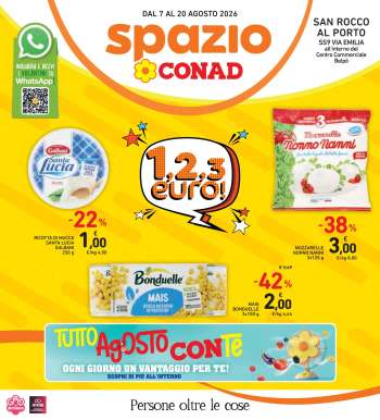 Volantino Spazio Conad - 7/8/2026 - 20/8/2026.