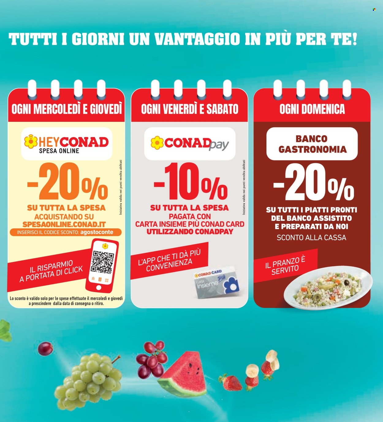 Volantino Spazio Conad - 7/8/2026 - 20/8/2026. Pagina 3