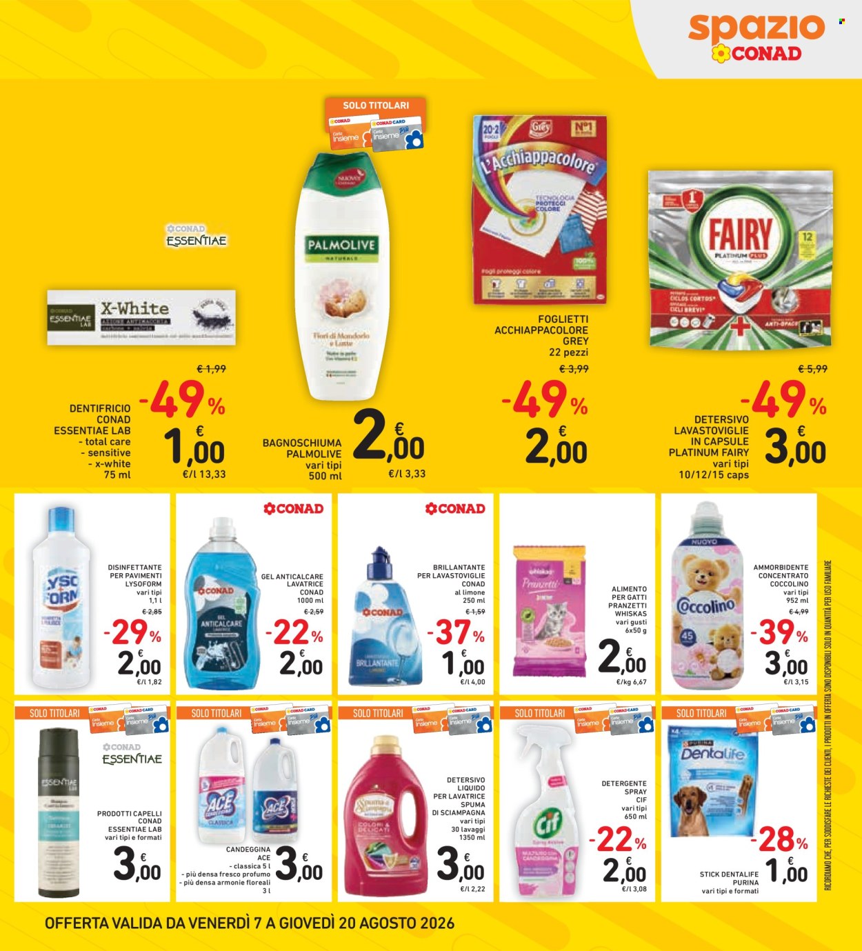 Volantino Spazio Conad - 7/8/2026 - 20/8/2026. Pagina 11