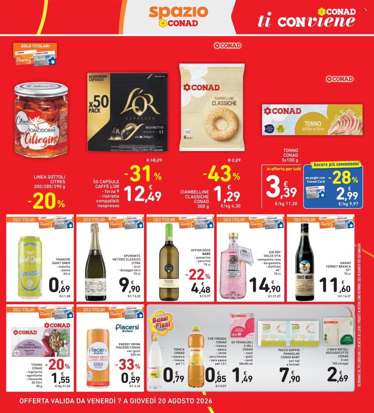 Volantino Spazio Conad - 7/8/2026 - 20/8/2026. Pagina 29