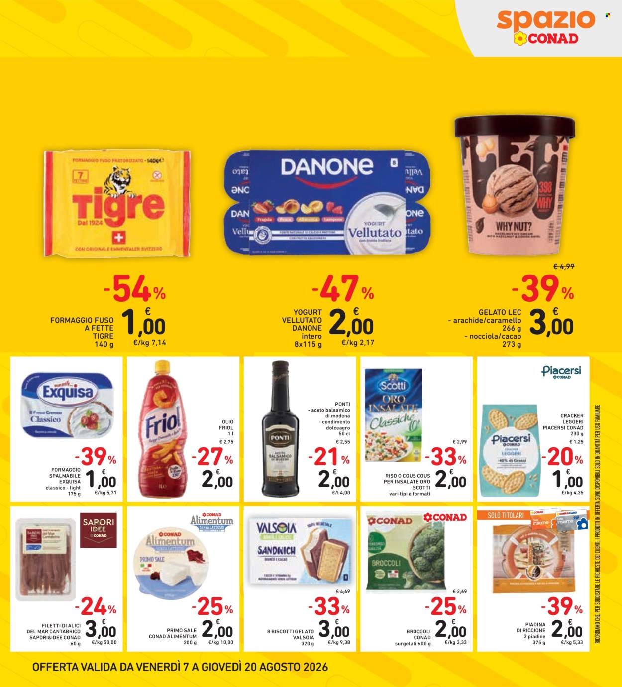 Volantino Spazio Conad - 7/8/2026 - 20/8/2026. Pagina 7