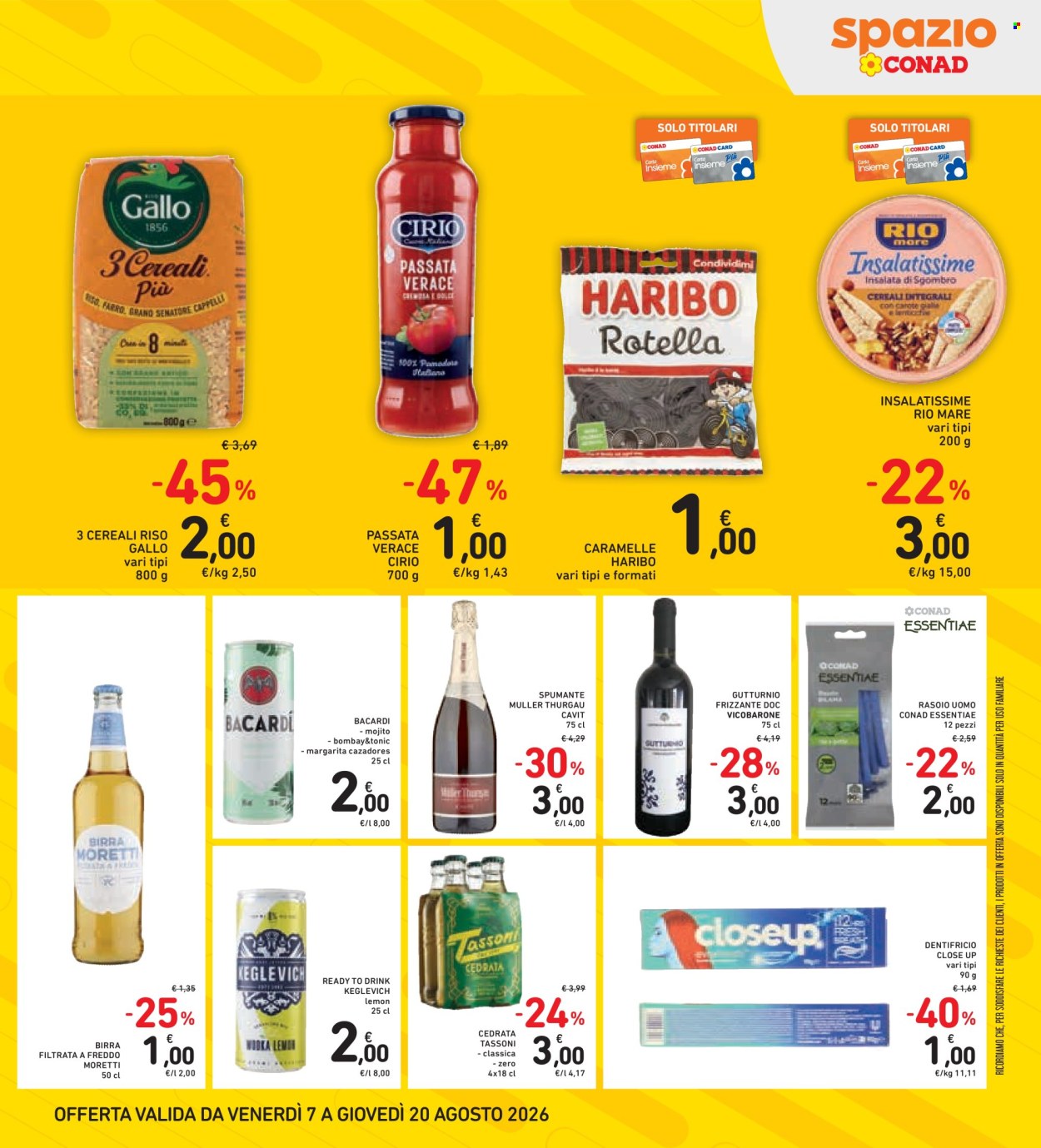 Volantino Spazio Conad - 7/8/2026 - 20/8/2026. Pagina 9