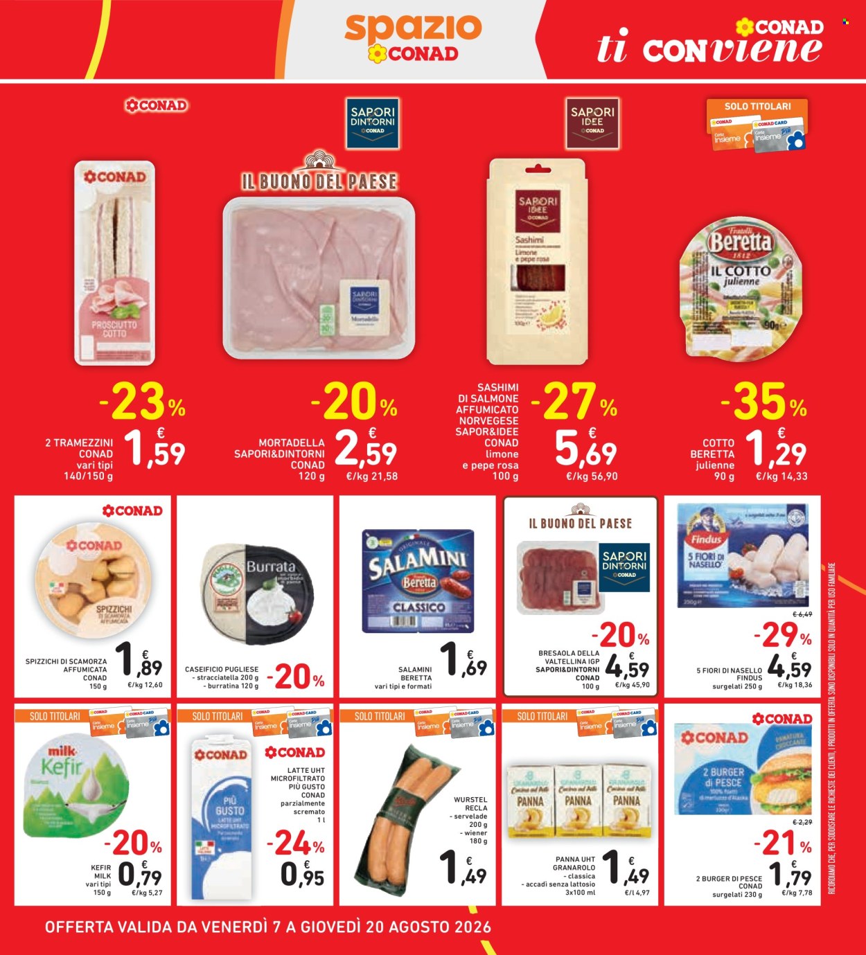 Volantino Spazio Conad - 7/8/2026 - 20/8/2026. Pagina 25