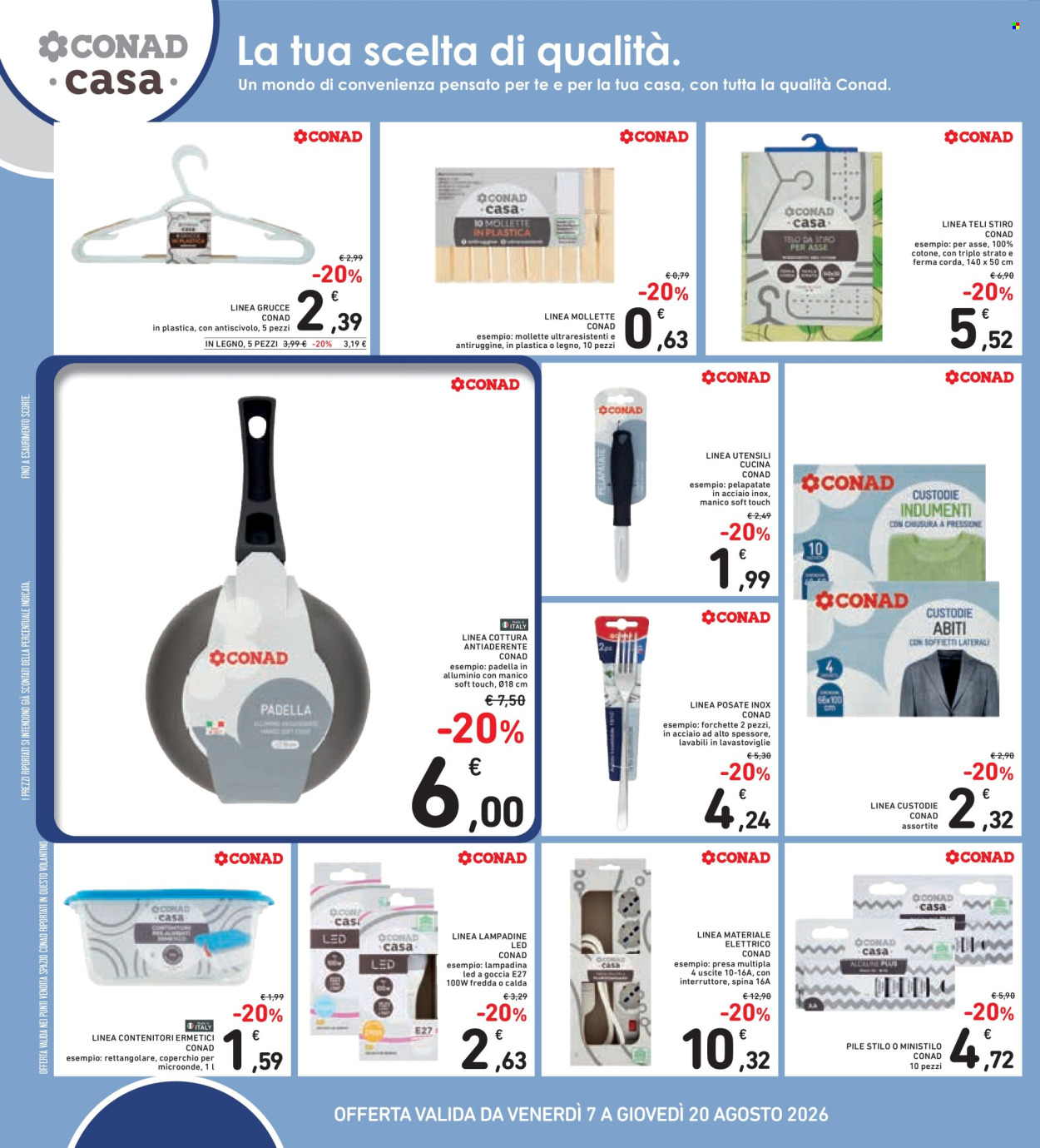 Volantino Spazio Conad - 7/8/2026 - 20/8/2026. Pagina 34