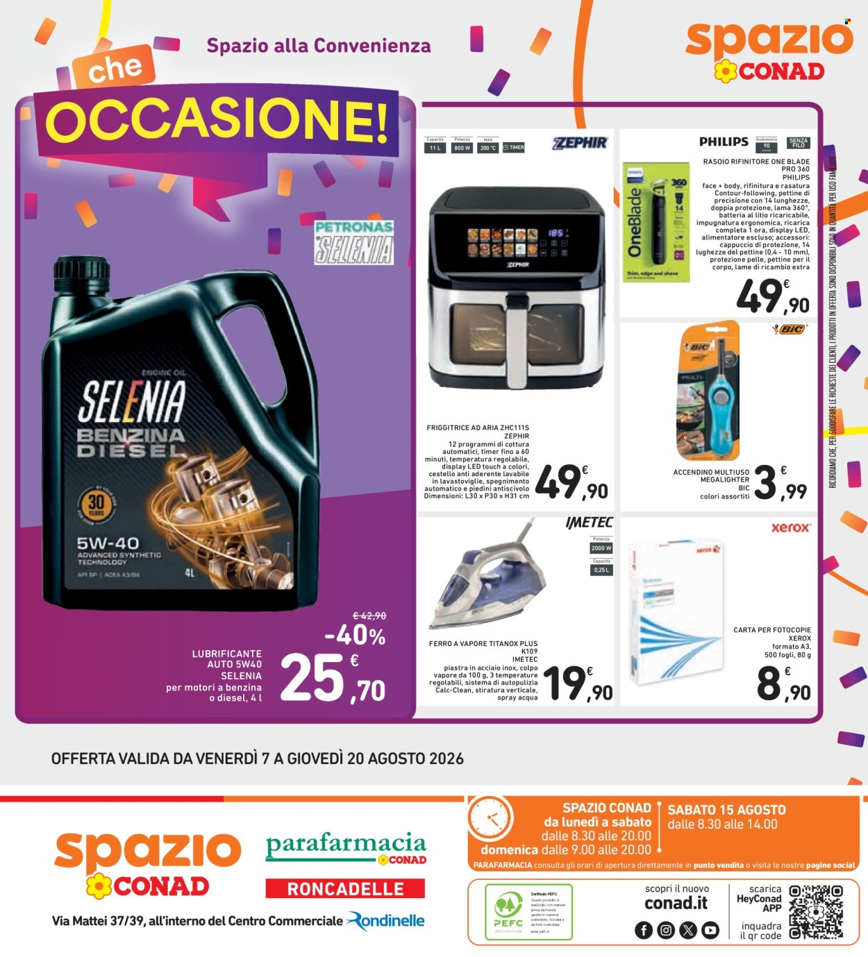 Volantino Spazio Conad - 7/8/2026 - 20/8/2026. Pagina 37