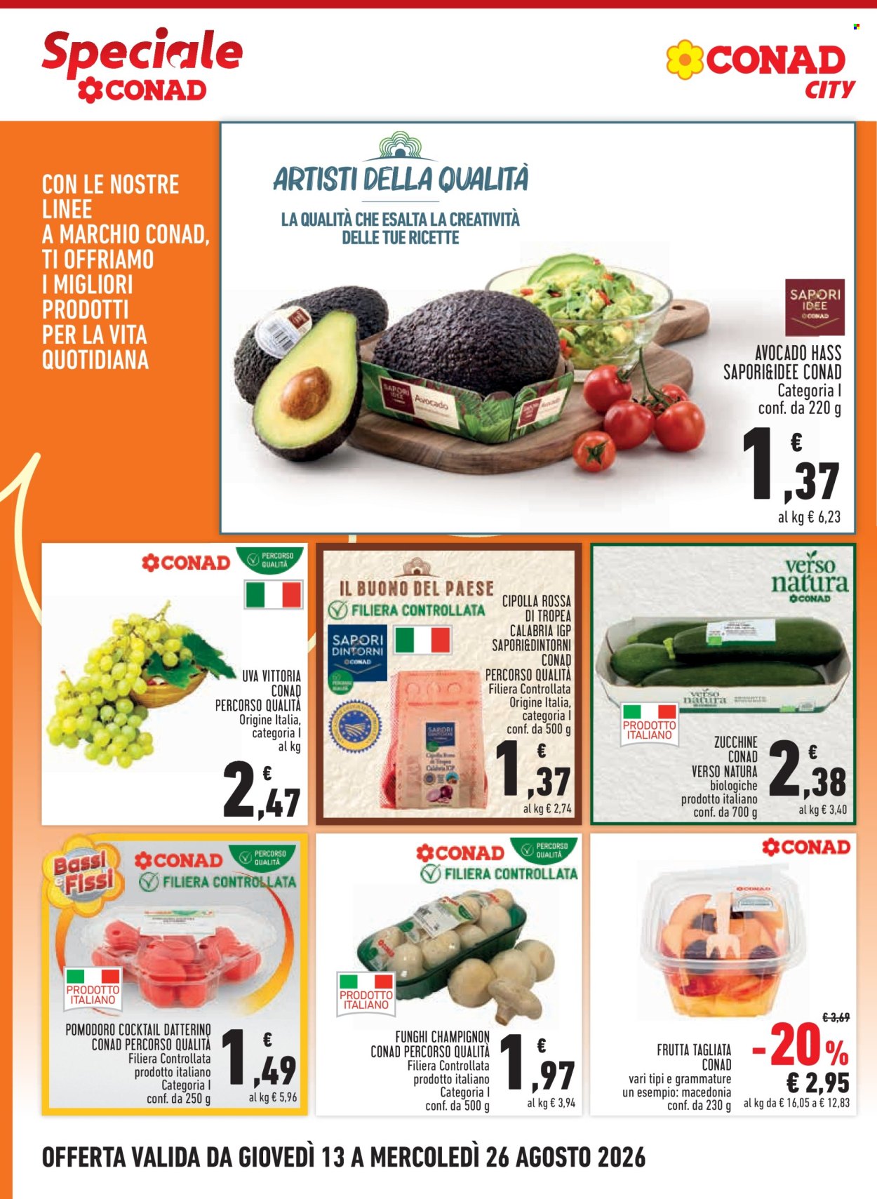 Volantino Conad - 13/8/2026 - 26/8/2026. Pagina 2
