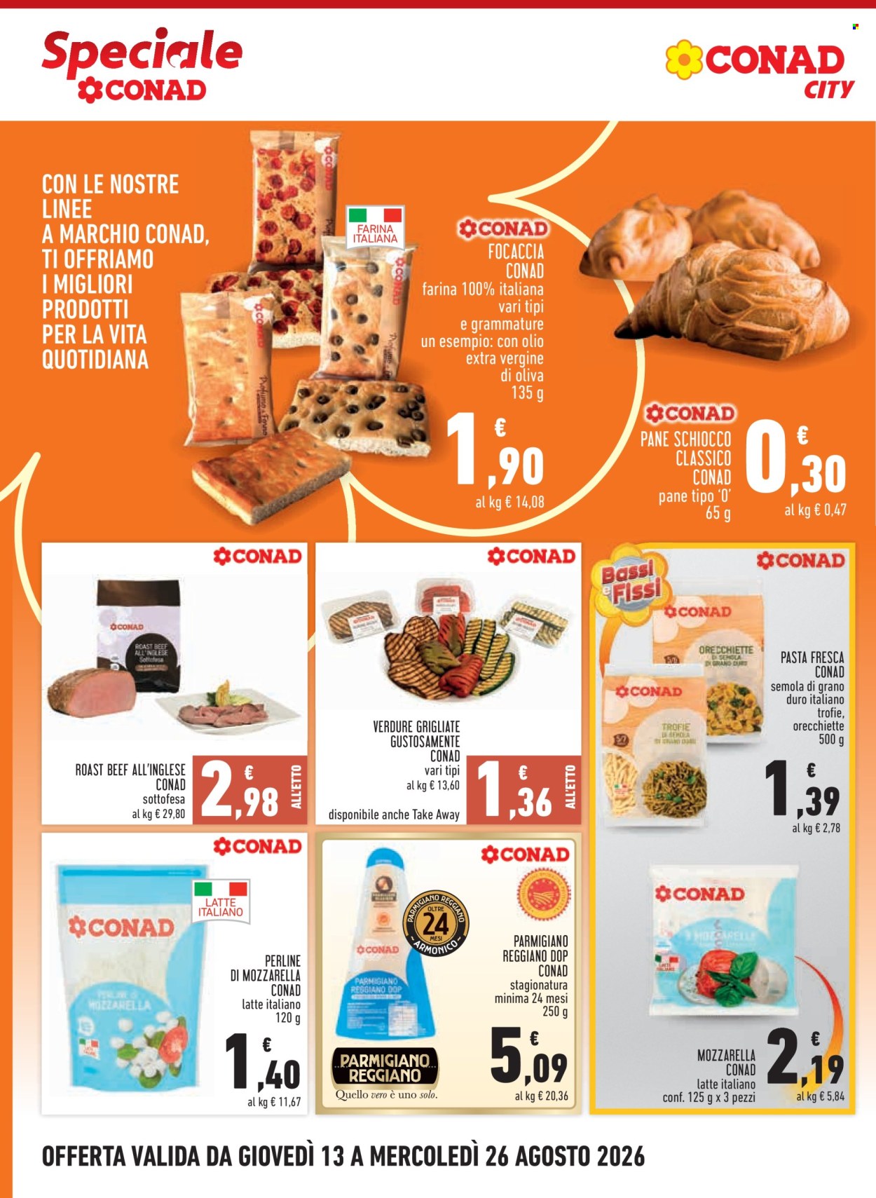 Volantino Conad - 13/8/2026 - 26/8/2026. Pagina 4