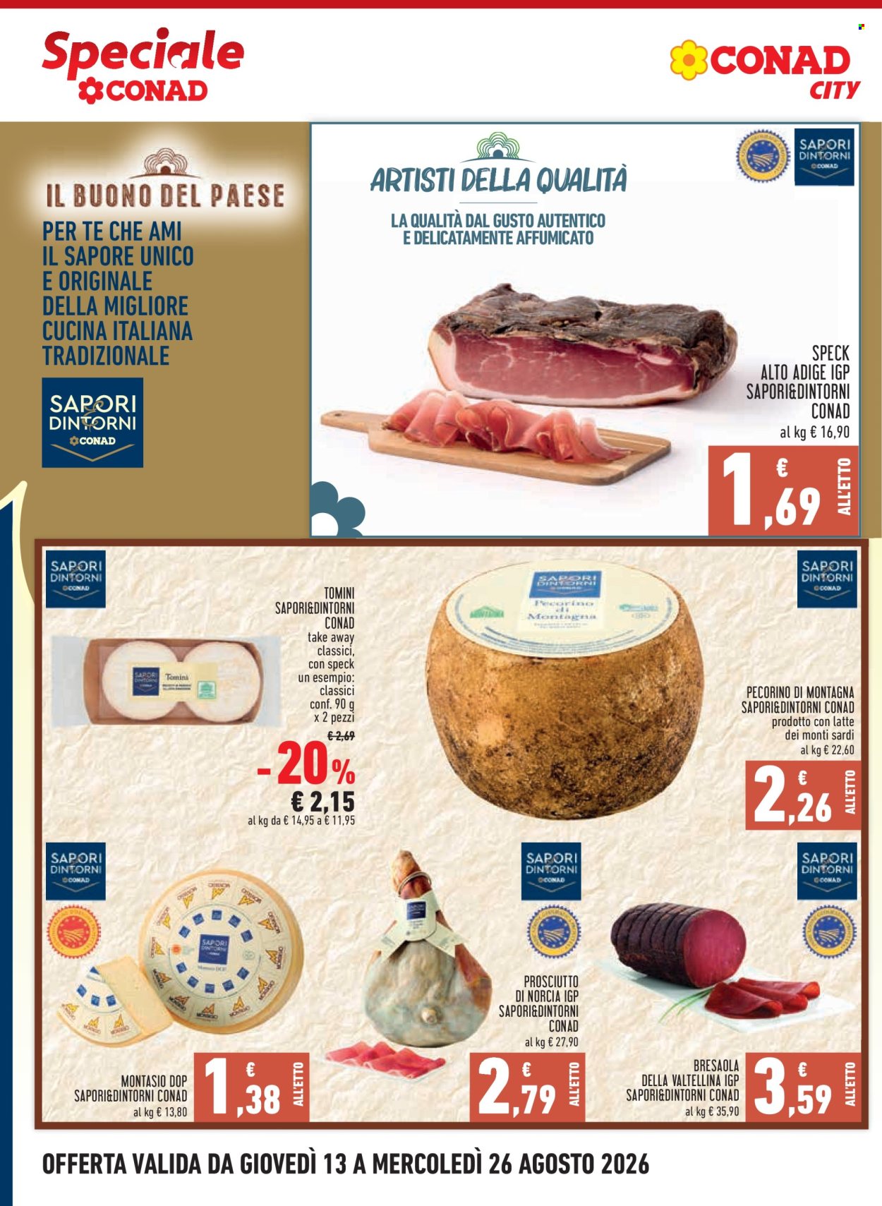 Volantino Conad - 13/8/2026 - 26/8/2026. Pagina 10