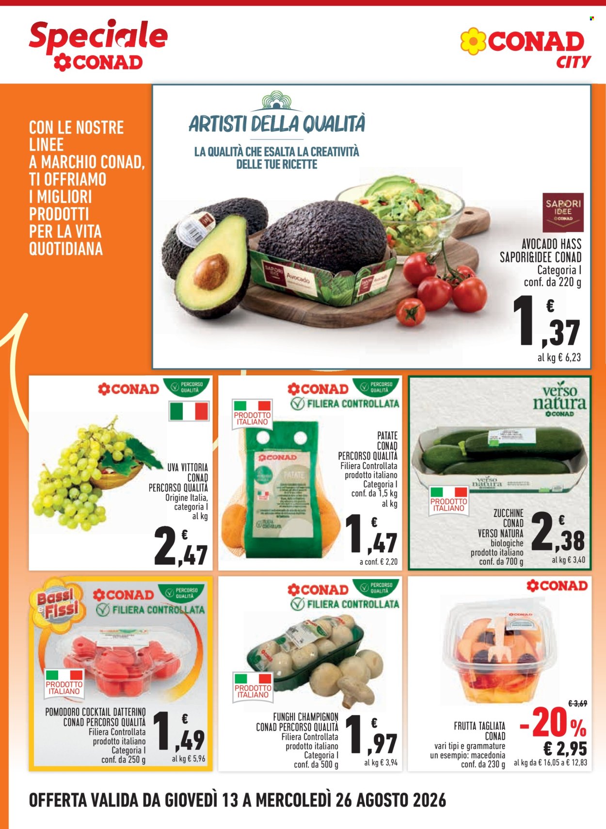 Volantino Conad - 13/8/2026 - 26/8/2026. Pagina 2
