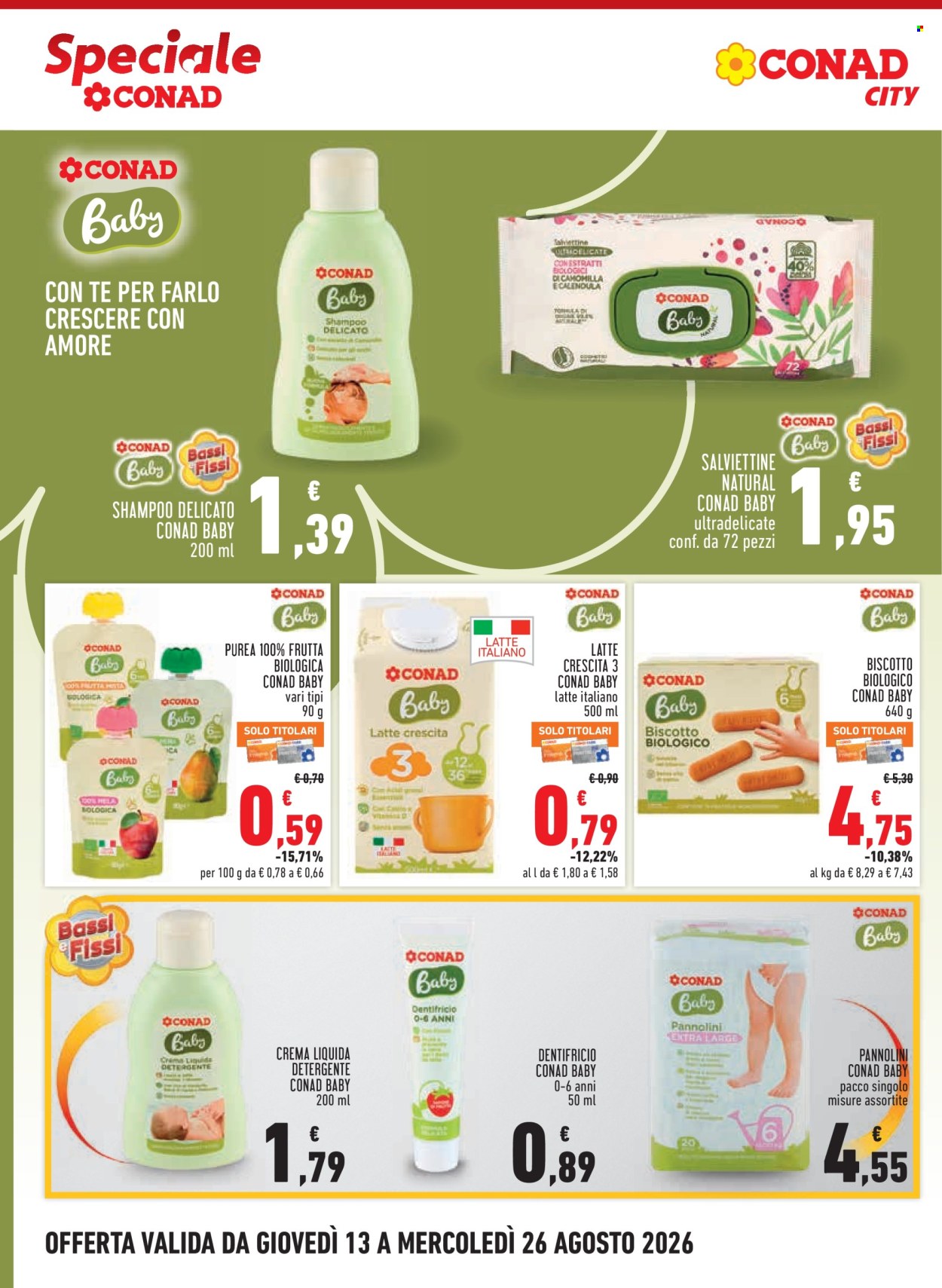 Volantino Conad - 13/8/2026 - 26/8/2026. Pagina 16