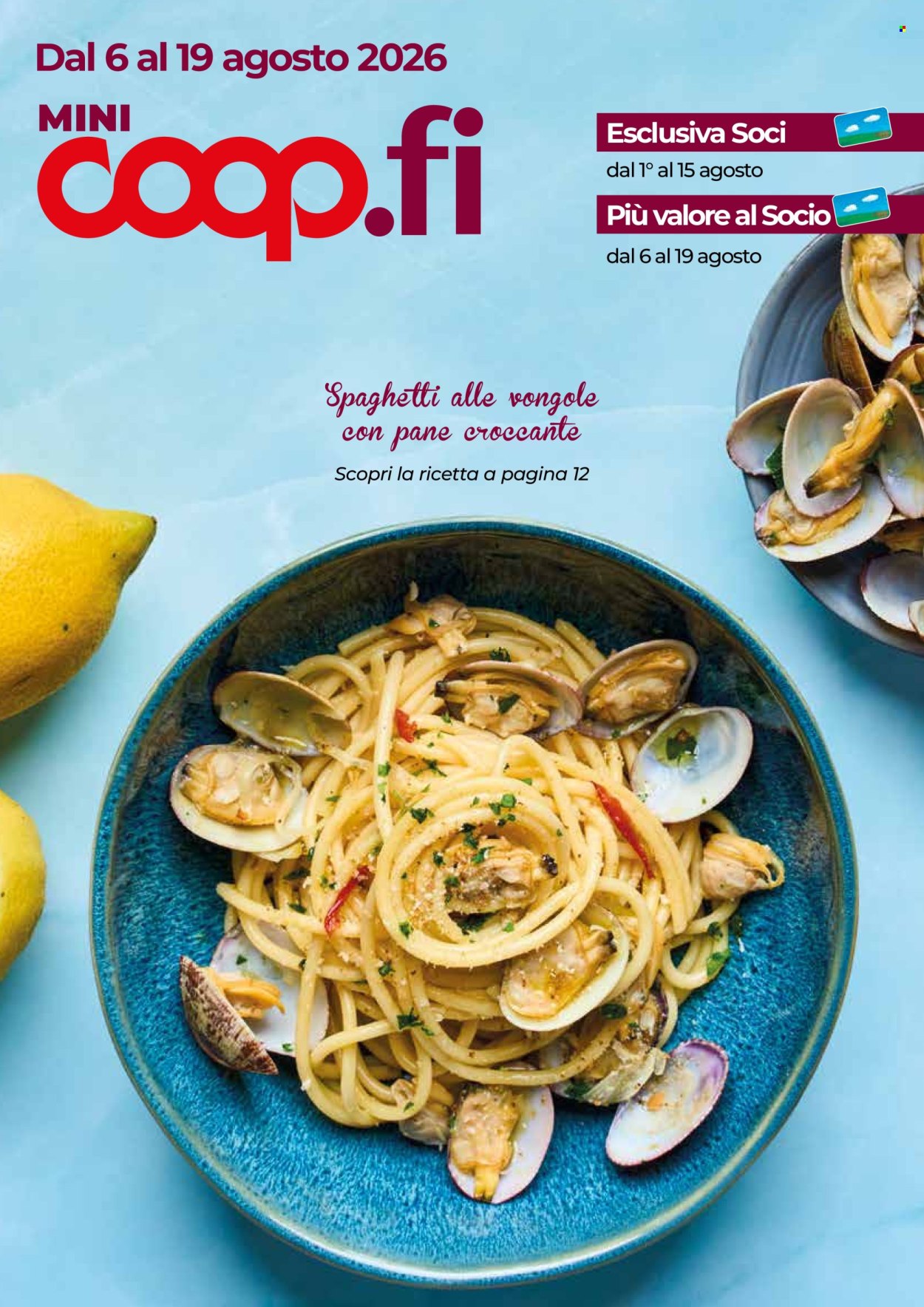 Volantino Coop - 6/8/2026 - 19/8/2026. Pagina 1