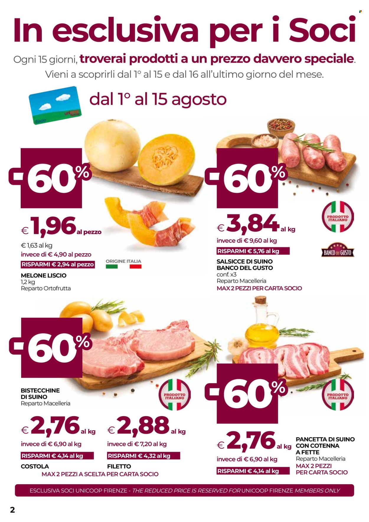 Volantino Coop - 6/8/2026 - 19/8/2026. Pagina 2
