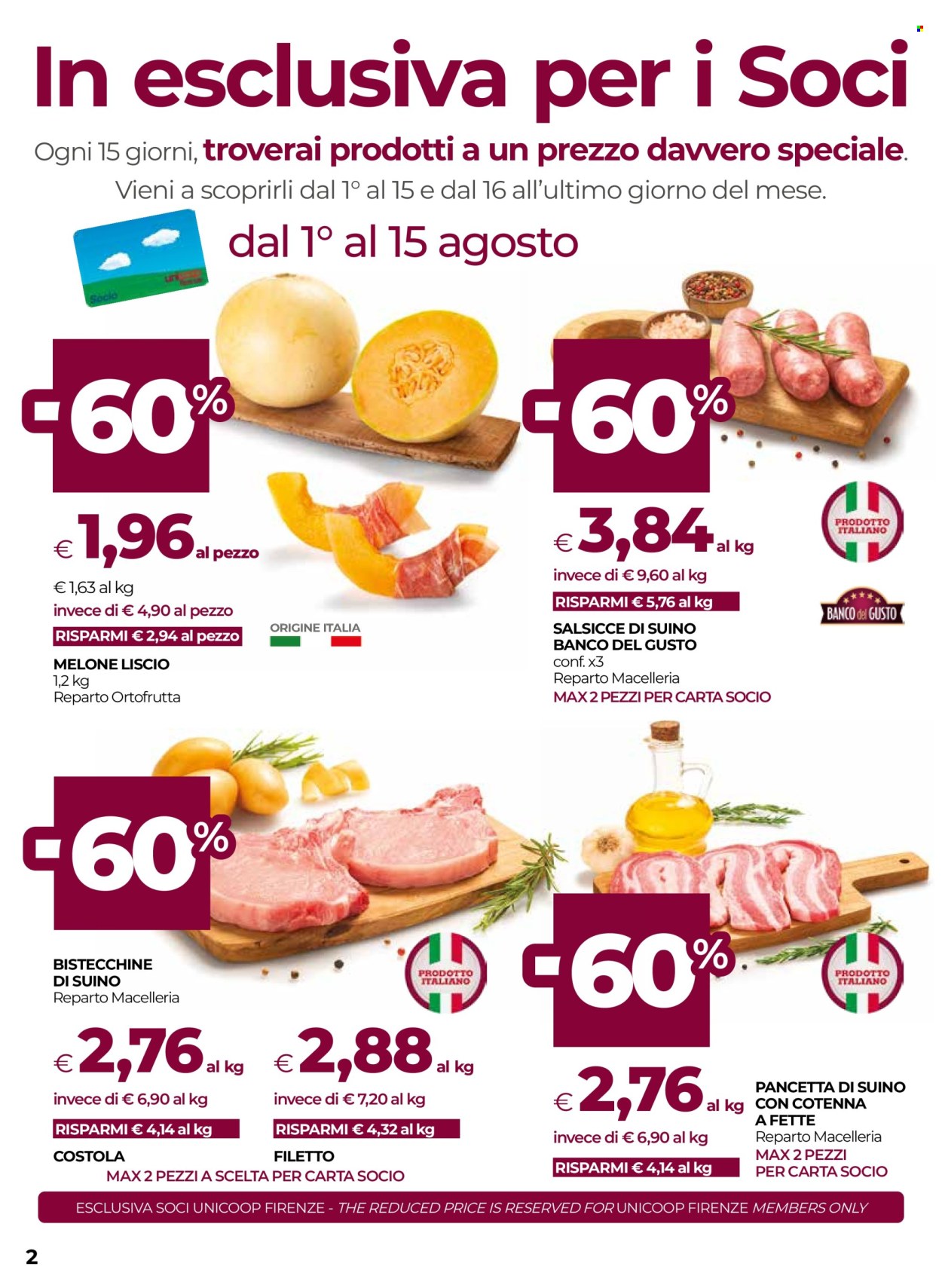 Volantino Coop - 6/8/2026 - 19/8/2026. Pagina 2