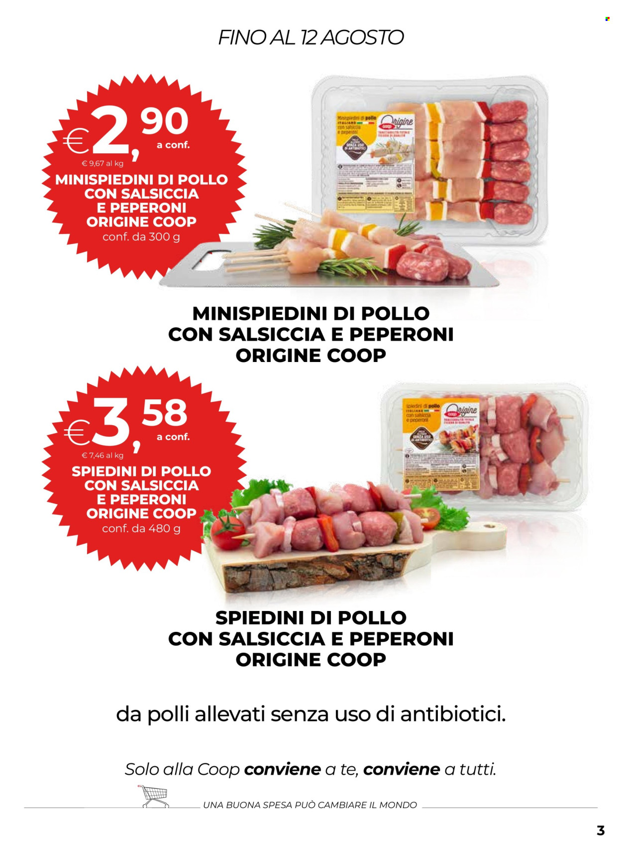 Volantino Coop - 6/8/2026 - 19/8/2026. Pagina 3