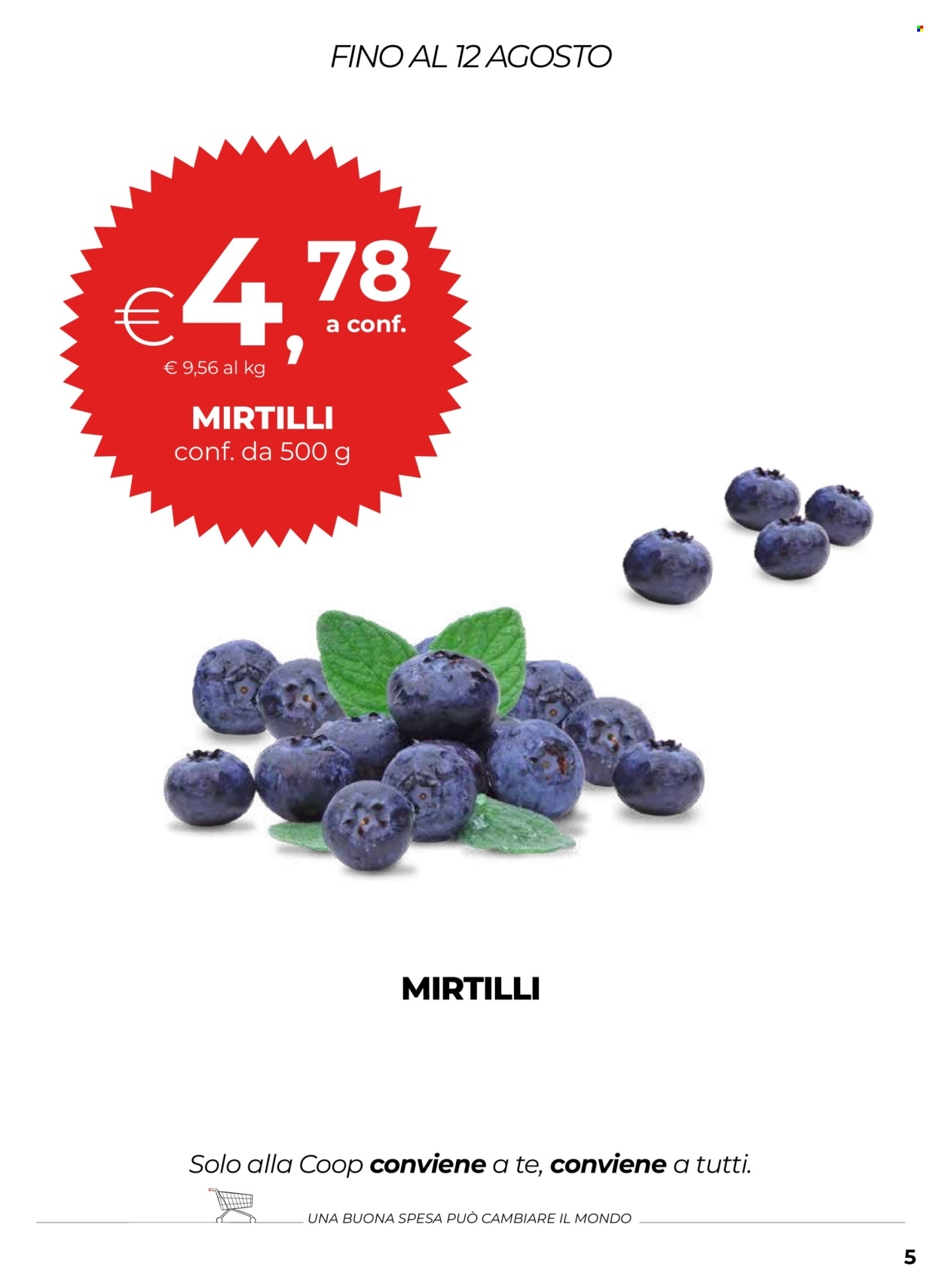 Volantino Coop - 6/8/2026 - 19/8/2026. Pagina 5