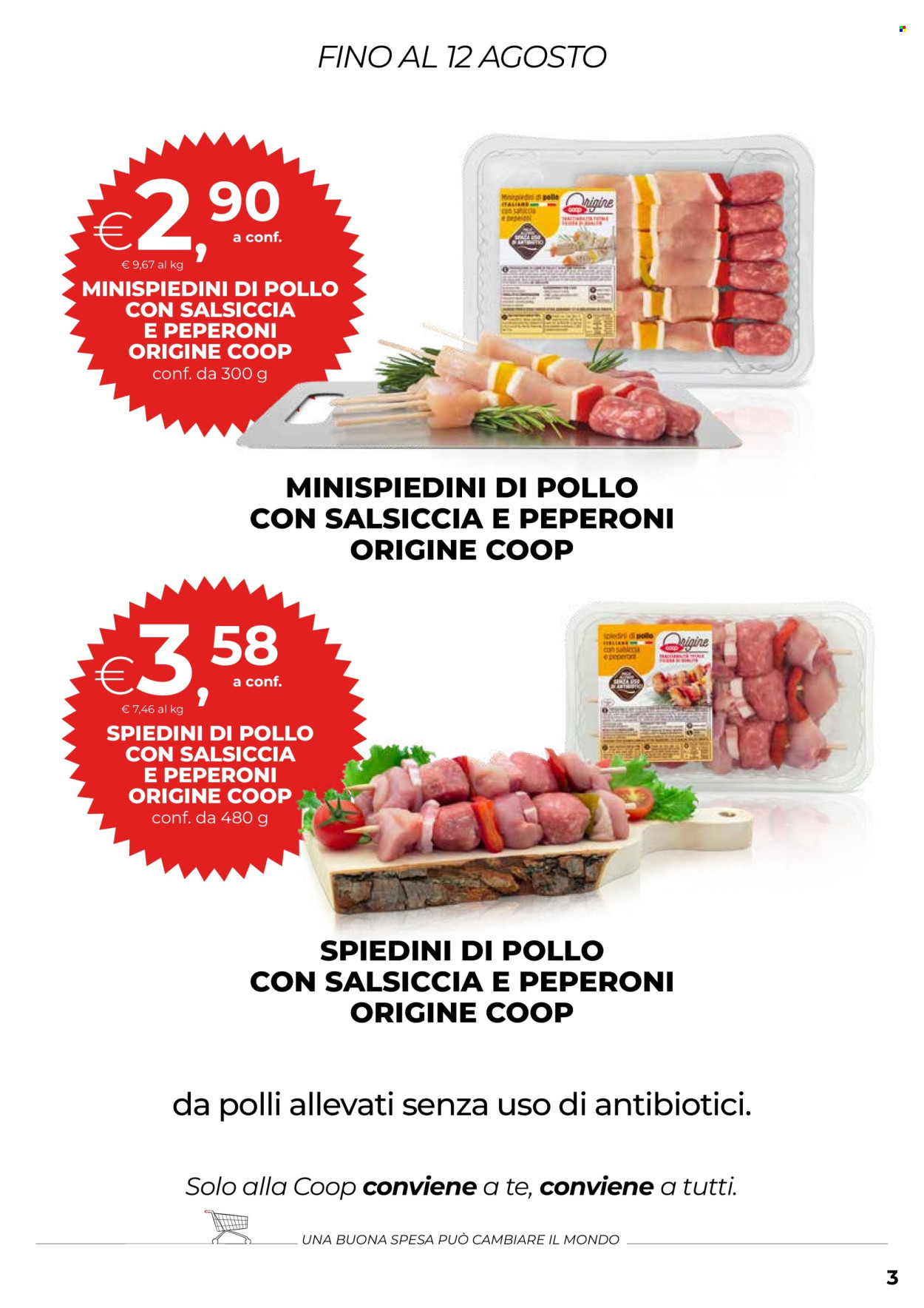 Volantino Coop - 6/8/2026 - 19/8/2026. Pagina 3