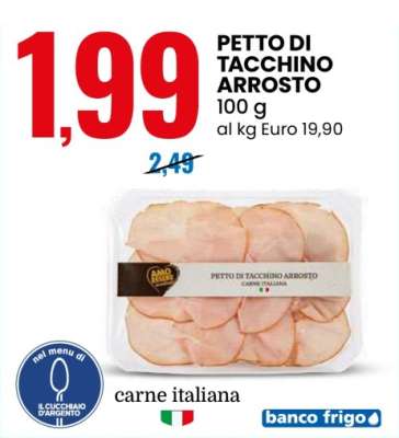 PETTO DI TACCHINO ARROSTO