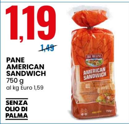 PANE AMERICAN SANDWICH