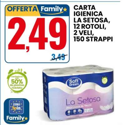 CARTA IGIENICA LA SETOSA