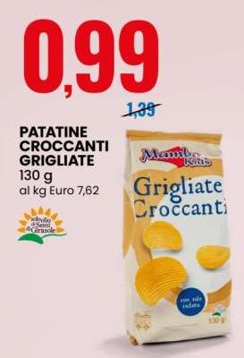 PATATINE CROCCANTI GRIGLIATE