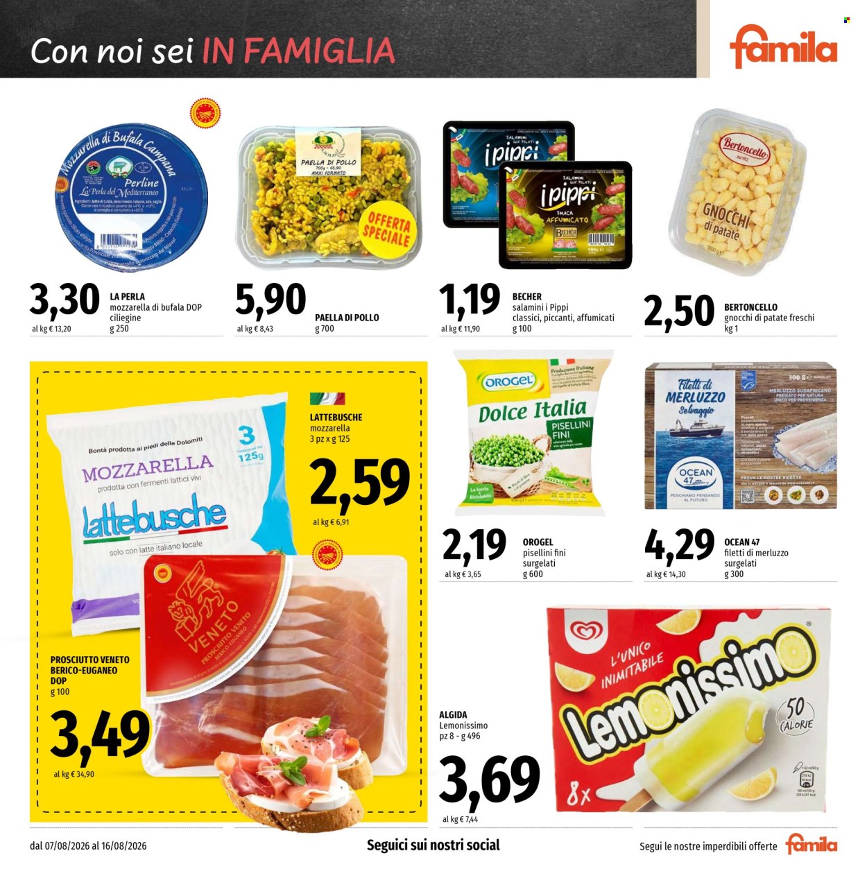 Volantino Famila - 7/8/2026 - 16/8/2026. Pagina 5