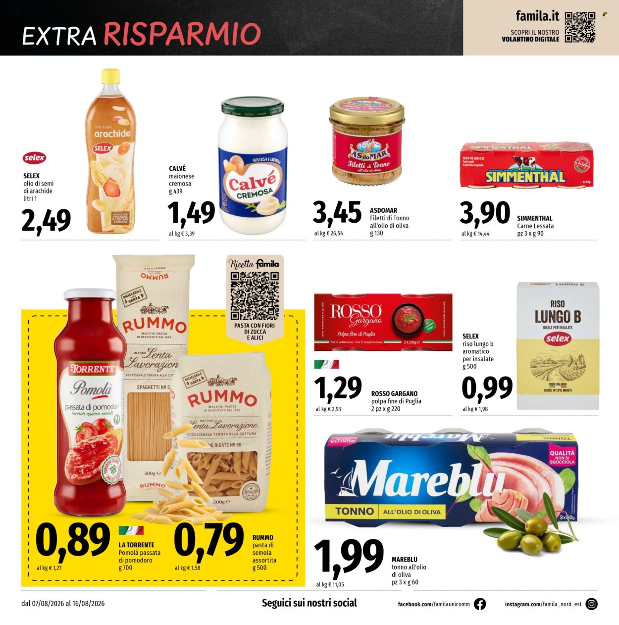 Volantino Famila - 7/8/2026 - 16/8/2026. Pagina 6