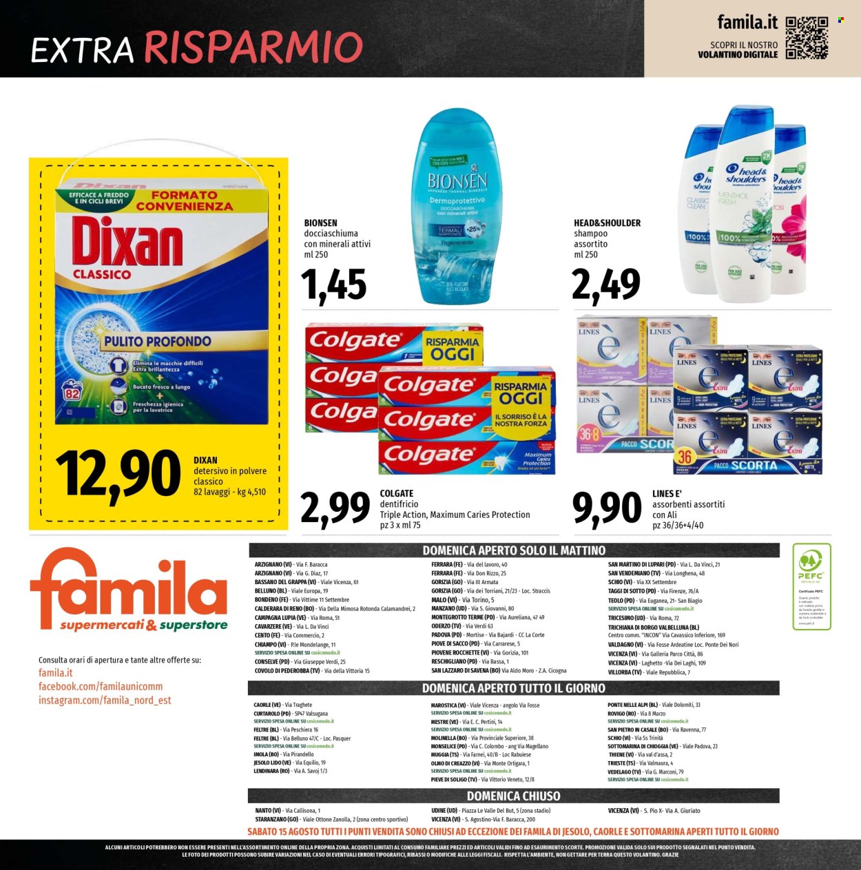 Volantino Famila - 7/8/2026 - 16/8/2026. Pagina 8
