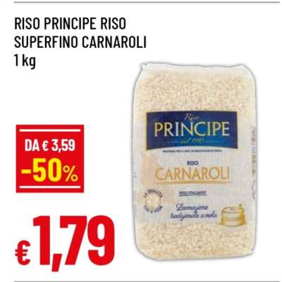 RISO PRINCIPE RISO SUPERFINO CARNAROLI