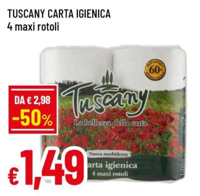 TUSCANY CARTA IGIENICA