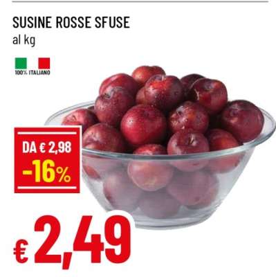 SUSINE ROSSE sfuse