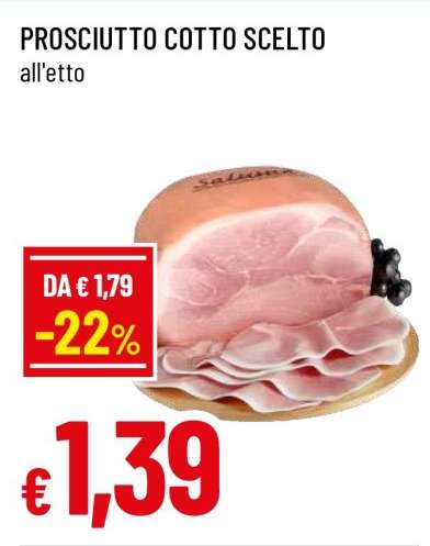 PROSCIUTTO COTTO SCELTO