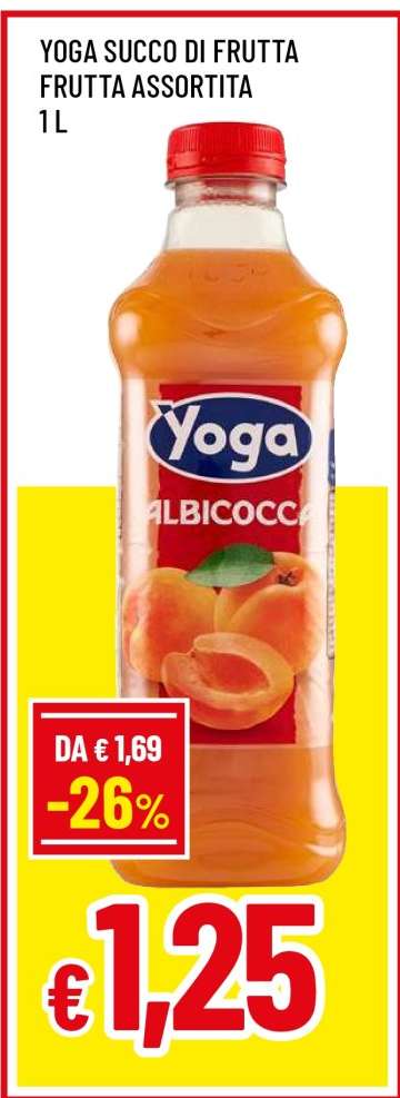 YOGA SUCCO DI FRUTTA
