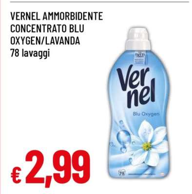 VERNEL AMMORBIDENTE CONCENTRATO BLU OXYGEN/LAVANDA